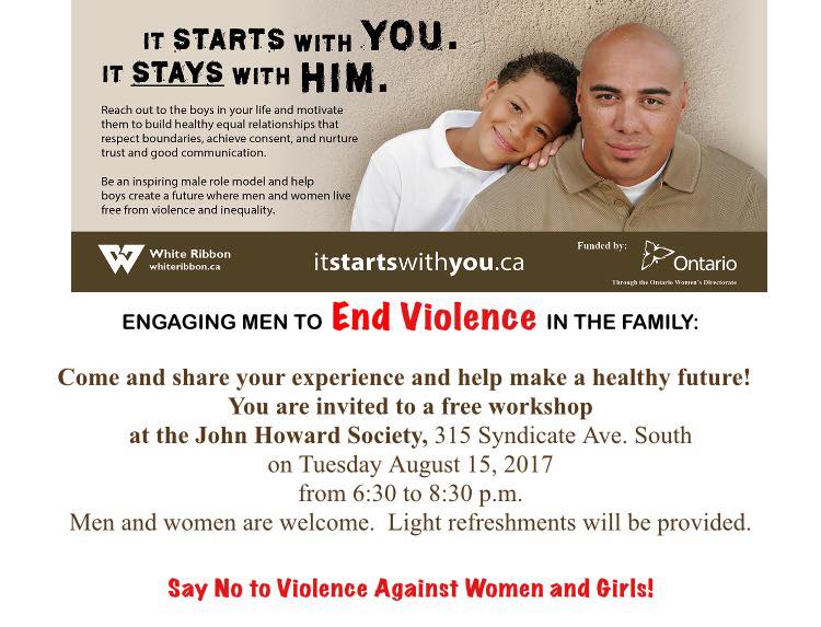 Engaging Men to End Violence in the Family