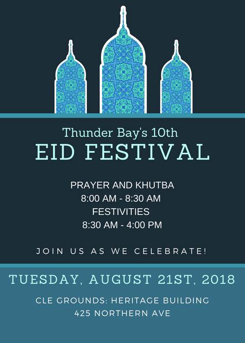 Thunder Bay’s 10th Eid Festival