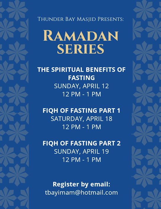 Ramadan Series: Fiqh of Fasting Part 2